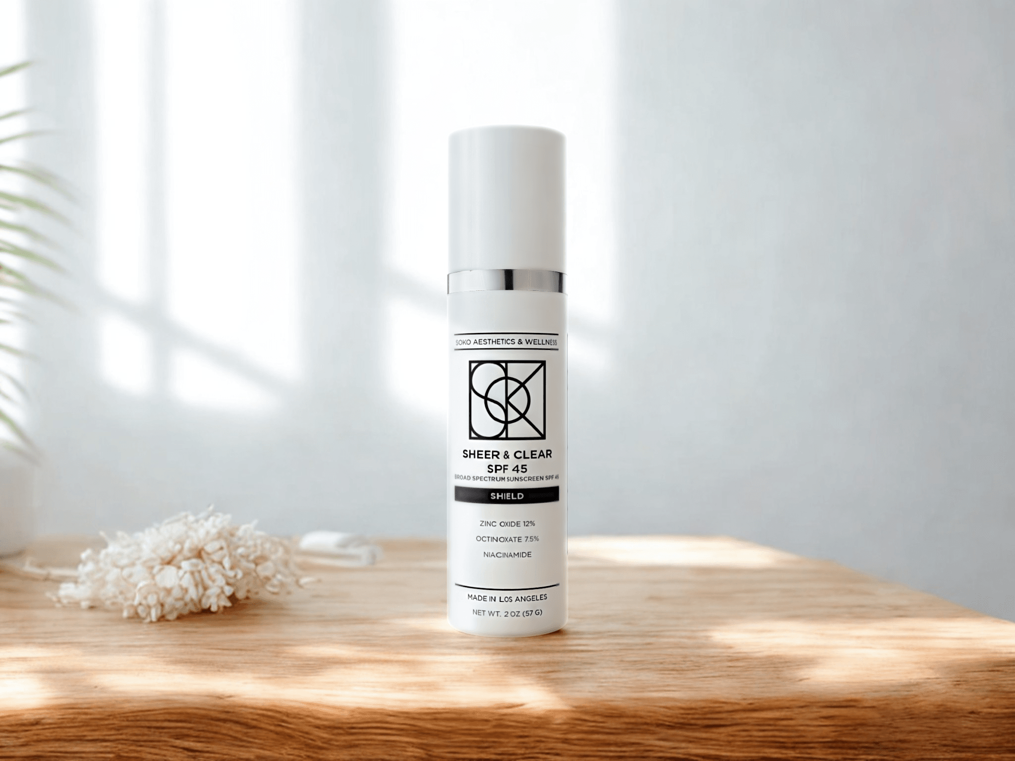 Sheer & Clear SPF 45 Sunscreen