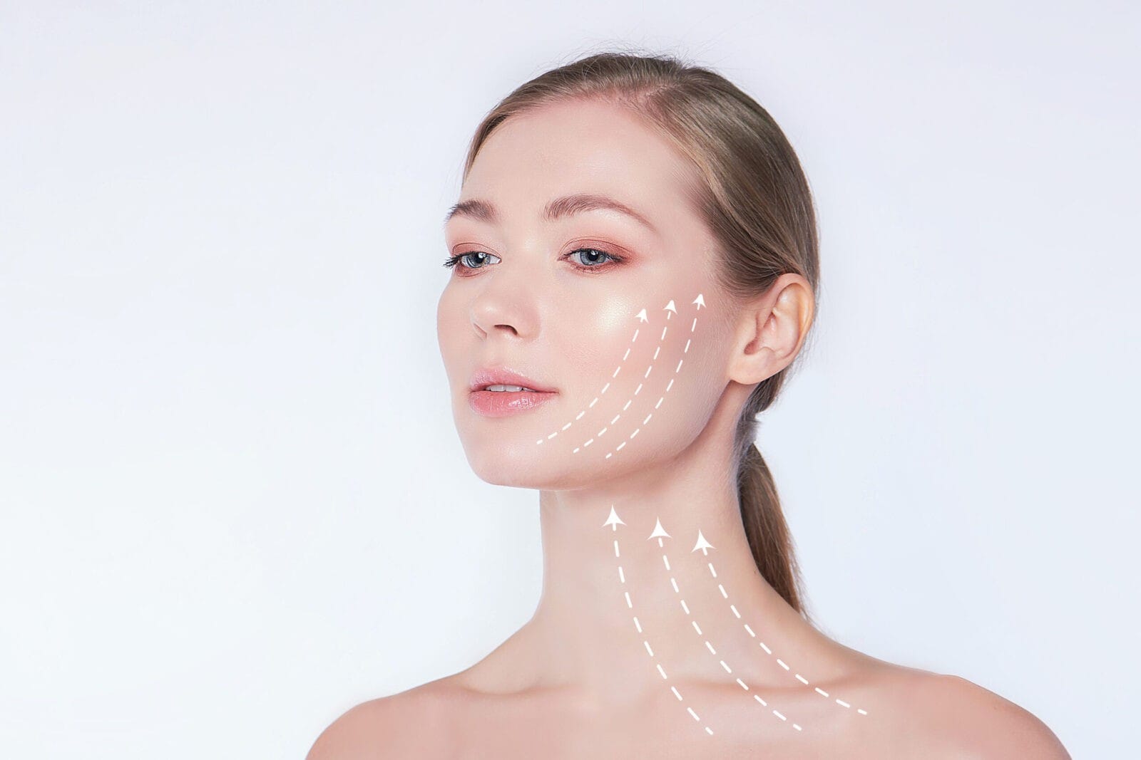 chin and jawline contouring