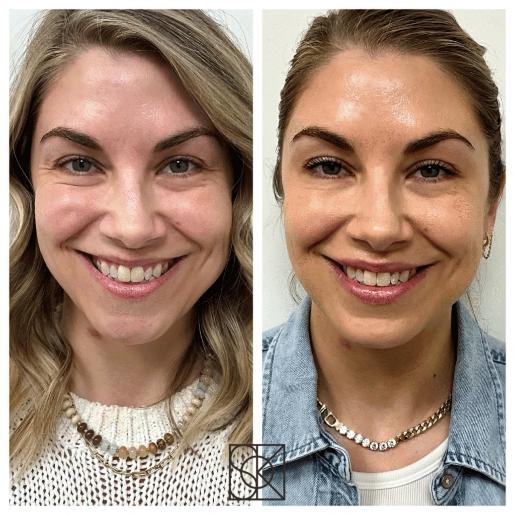 Before and After Botox and Filler SOKO Aesthetics