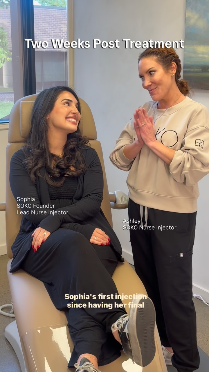 Two weeks post-treatment and we’re checking in! ✨ We’re covering Sophia’s results, the subtle
